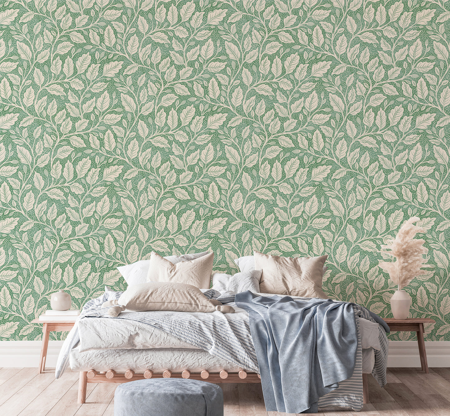 緑の出芽枝の壁紙⁠