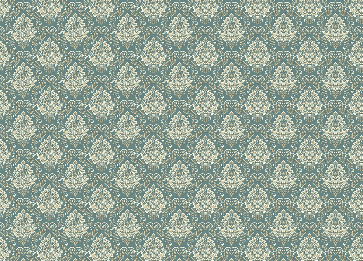 Baroque Style Wallpaper for Touch of Elegance in your room — zoomed