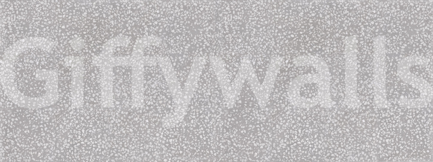 Fine Grey Terrazzo particles wallpaper excellent background texture.