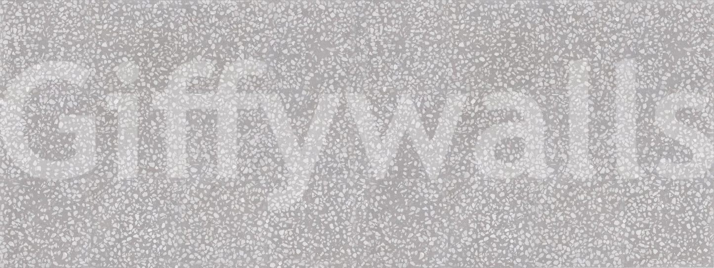 Fine Grey Terrazzo particles wallpaper excellent background texture.