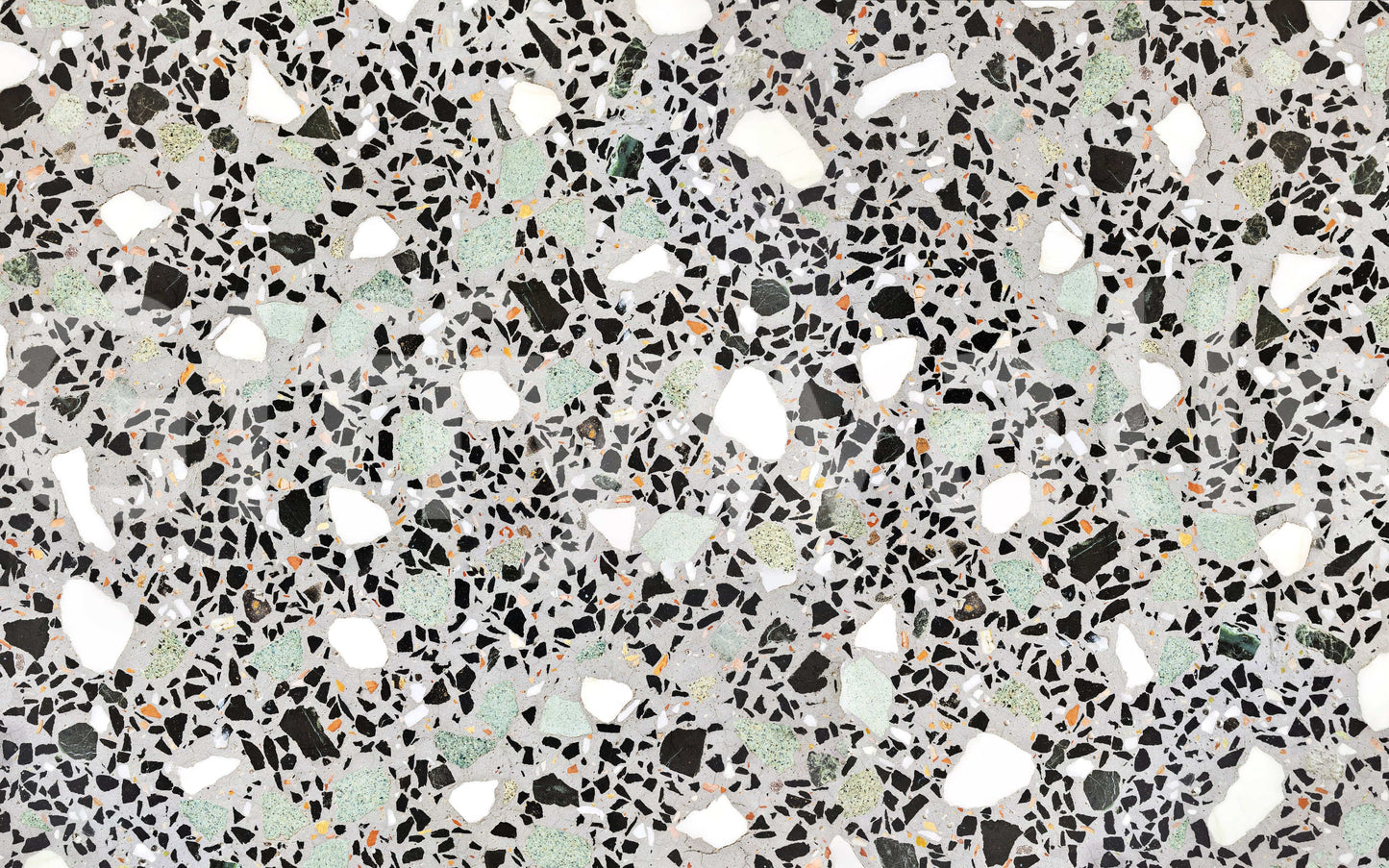 Geometric abstract aggregate Modern Terrazzo wall mural modern style.