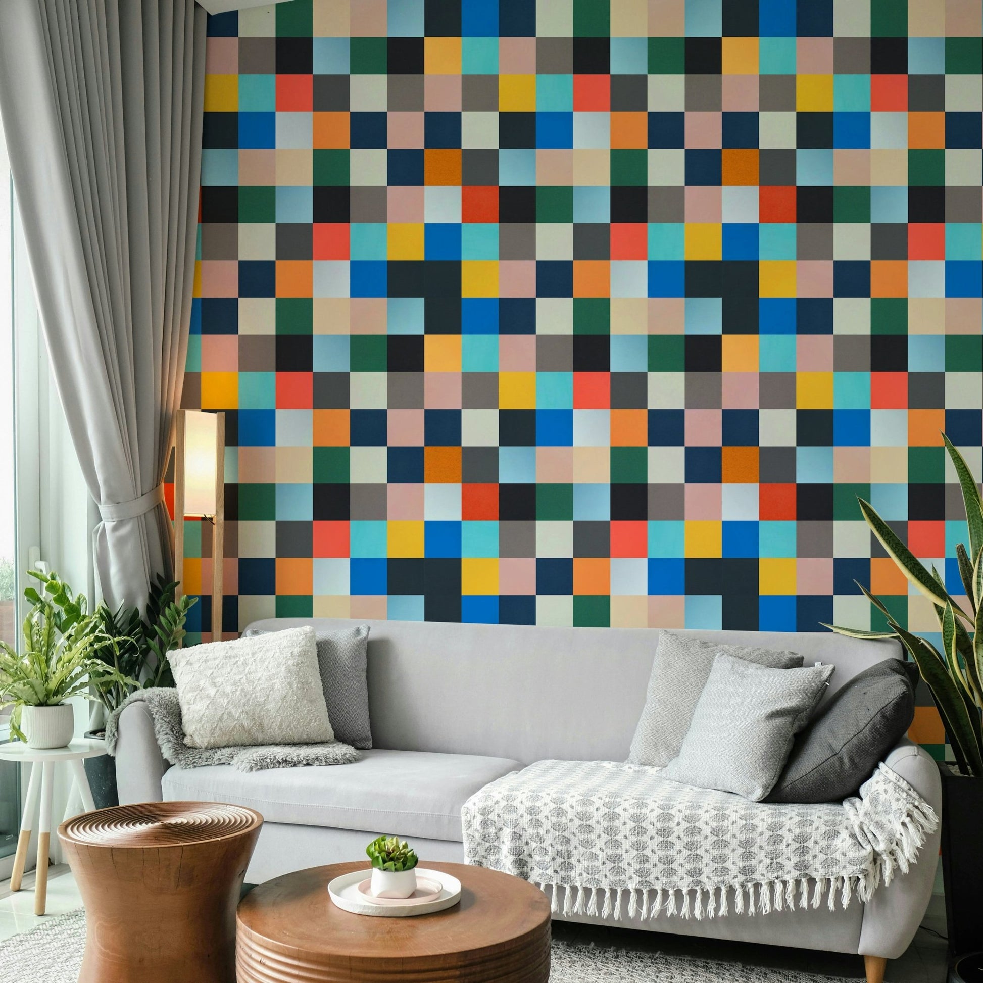 A large-scale art print with a modern aesthetic.

