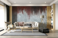 Wall mural featuring gritty textures and subtle gradient fades for artistic and industrial interiors.