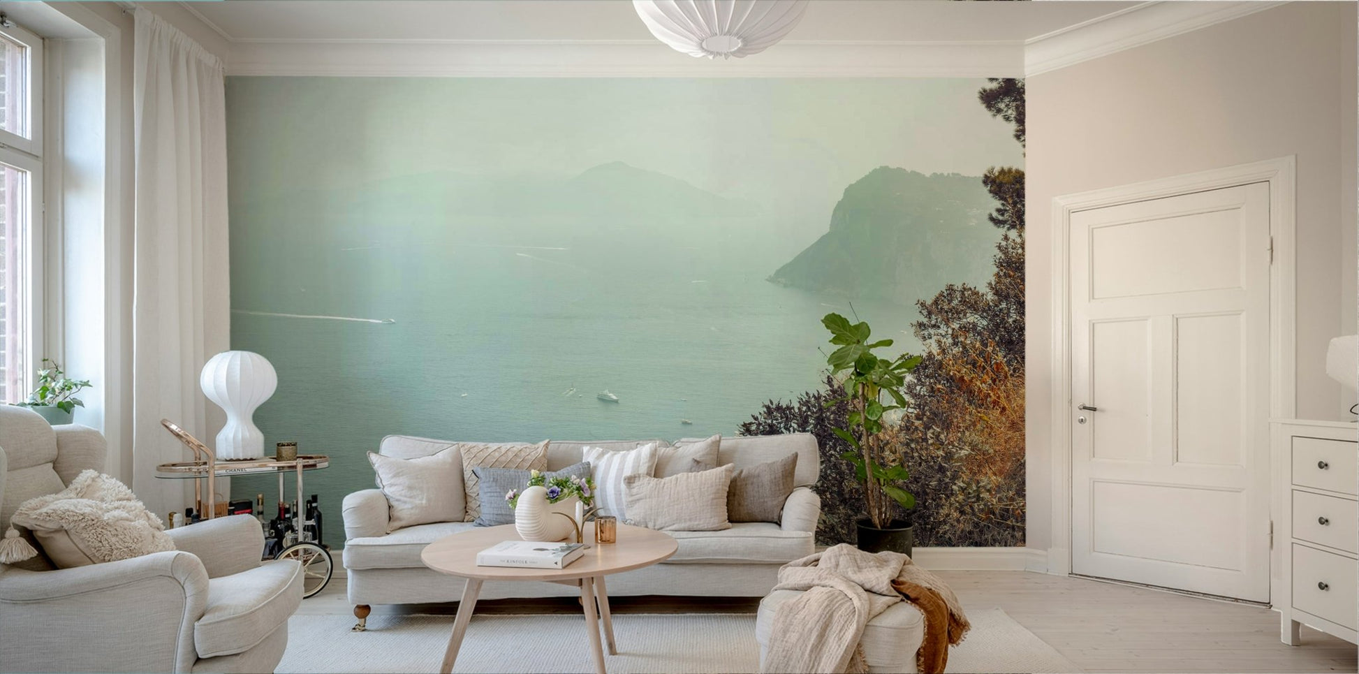 High-resolution image of the Gulf of Naples.

