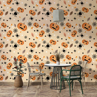 Non-toxic Halloween fun wall decor wallpaper

