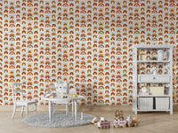 Bright rainbow wall art with uplifting colors

