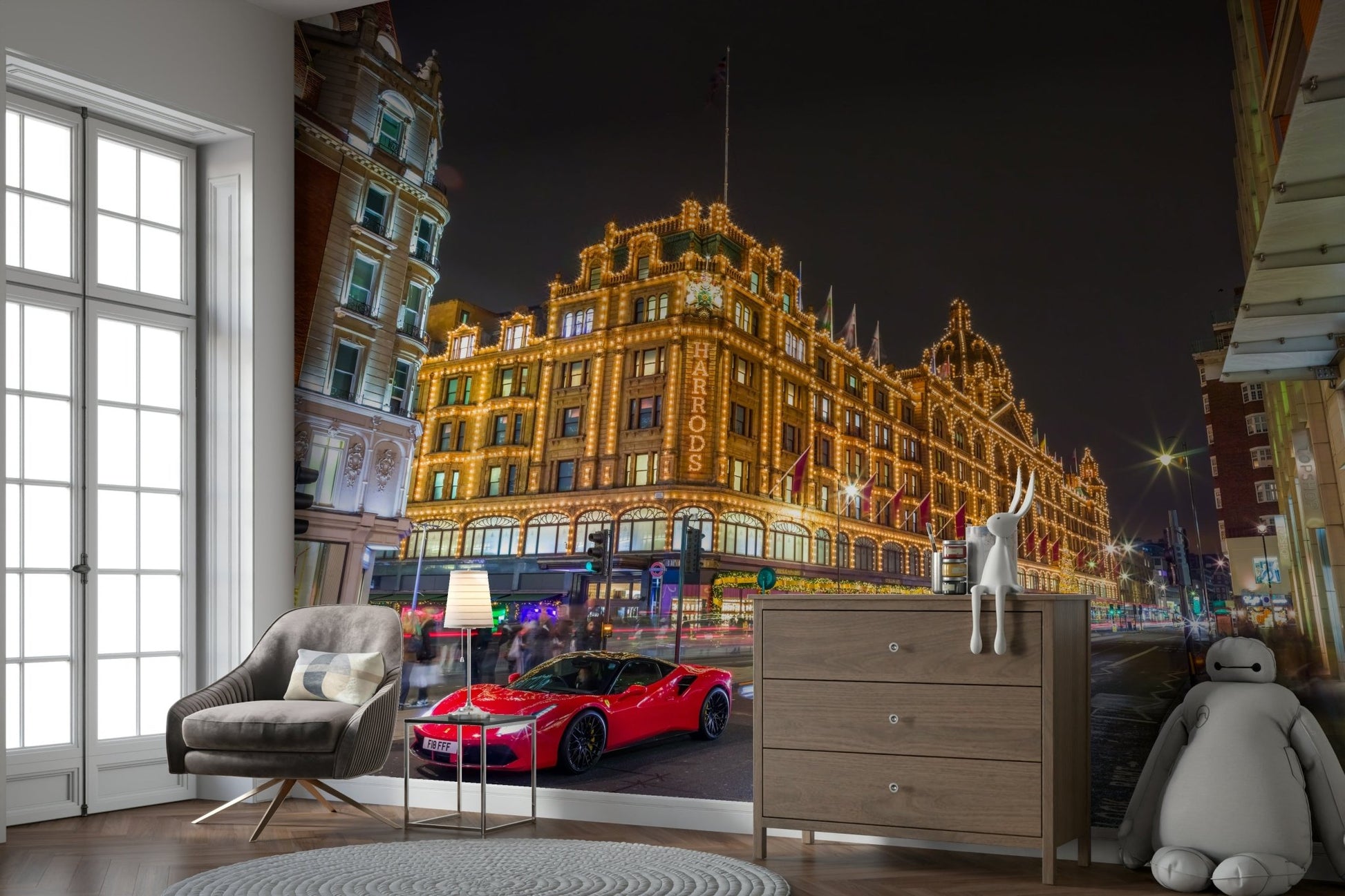 Sophisticated and luxurious aesthetic.

