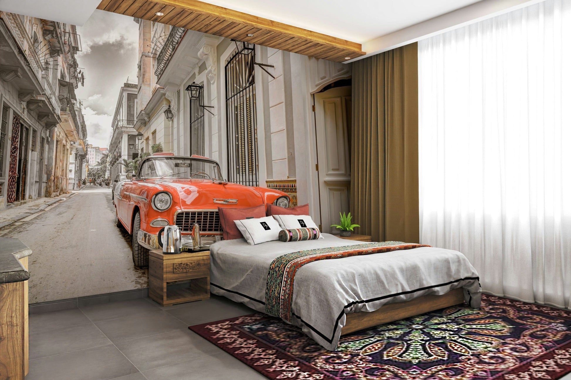 Havana Ride Cuba wallpaper for walls