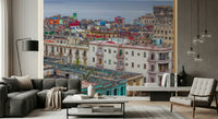 Havana Skyline Charm home decor wallpaper beautiful Caribbean capital