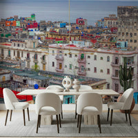 Havana Skyline Charm wallpaper for walls vibrant city panorama