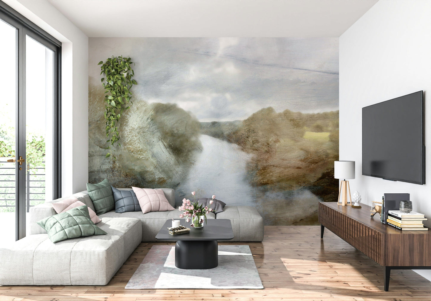 River Haze Wall Mural -2469812