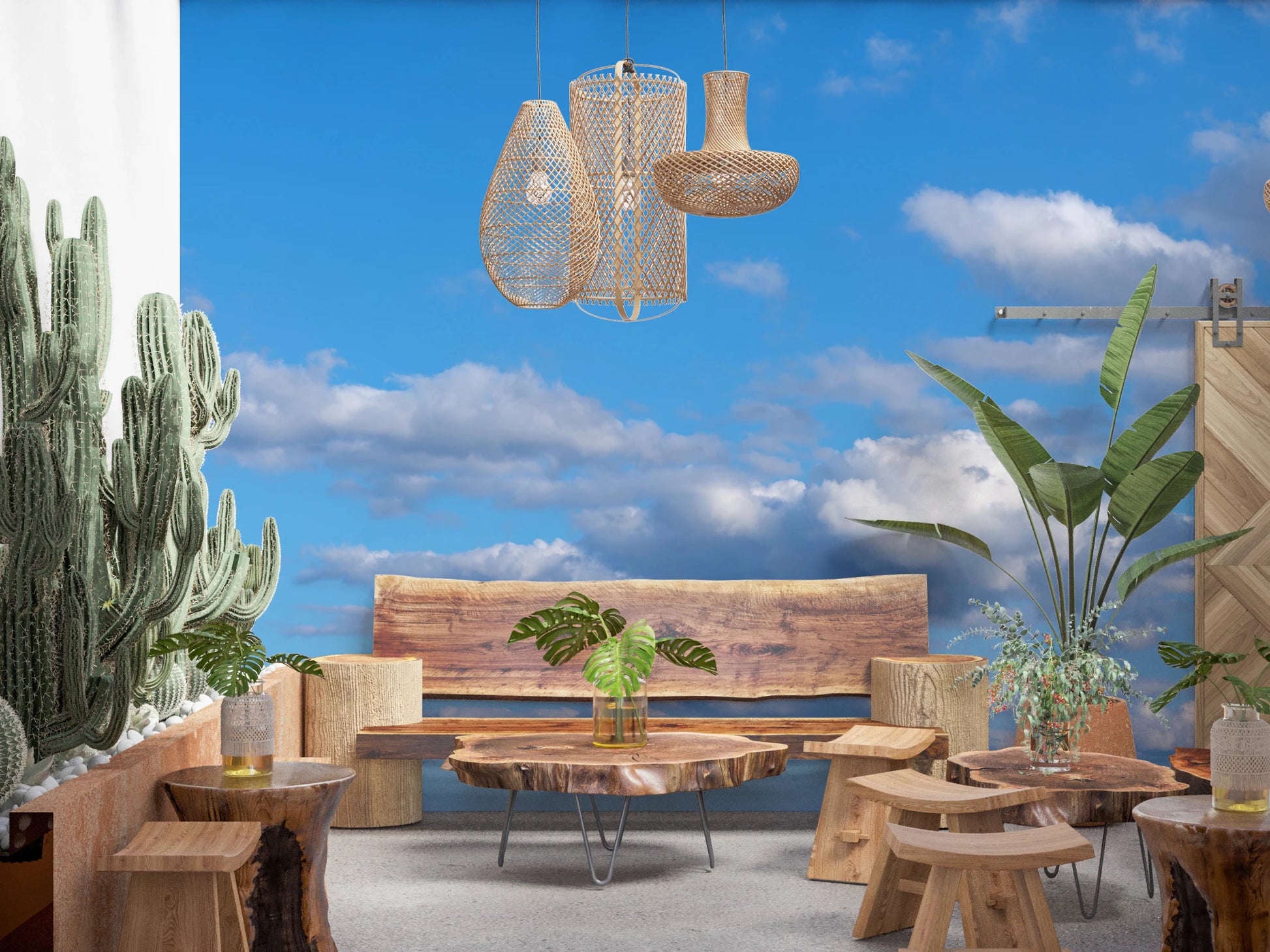 Heaven’s Vast Embrace Wall Mural