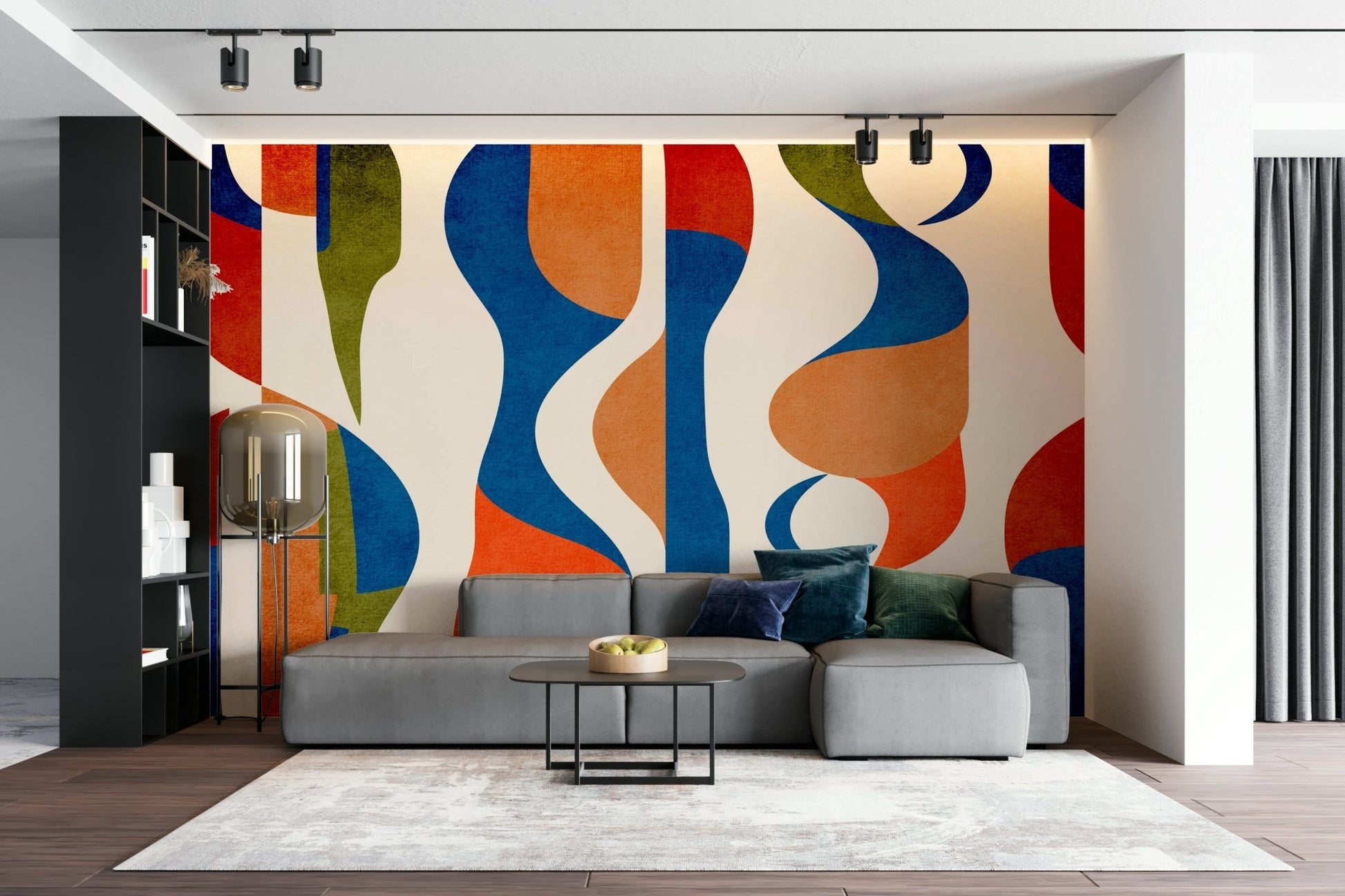 Ideal for a modern living room or office.
