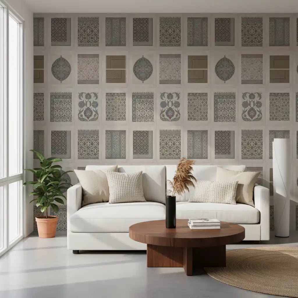 Heritage Pattern Gallery Wall Mural