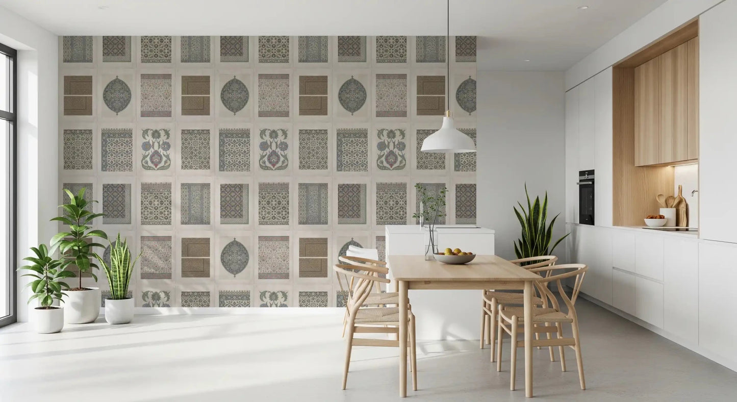 Heritage Pattern Gallery Wall Mural