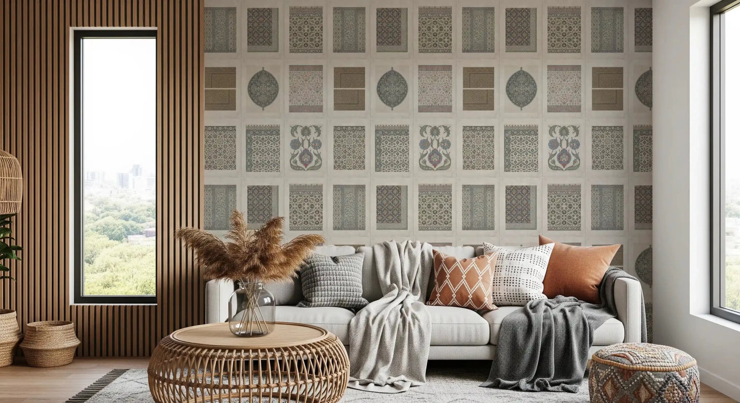 Heritage Pattern Gallery Wall Mural