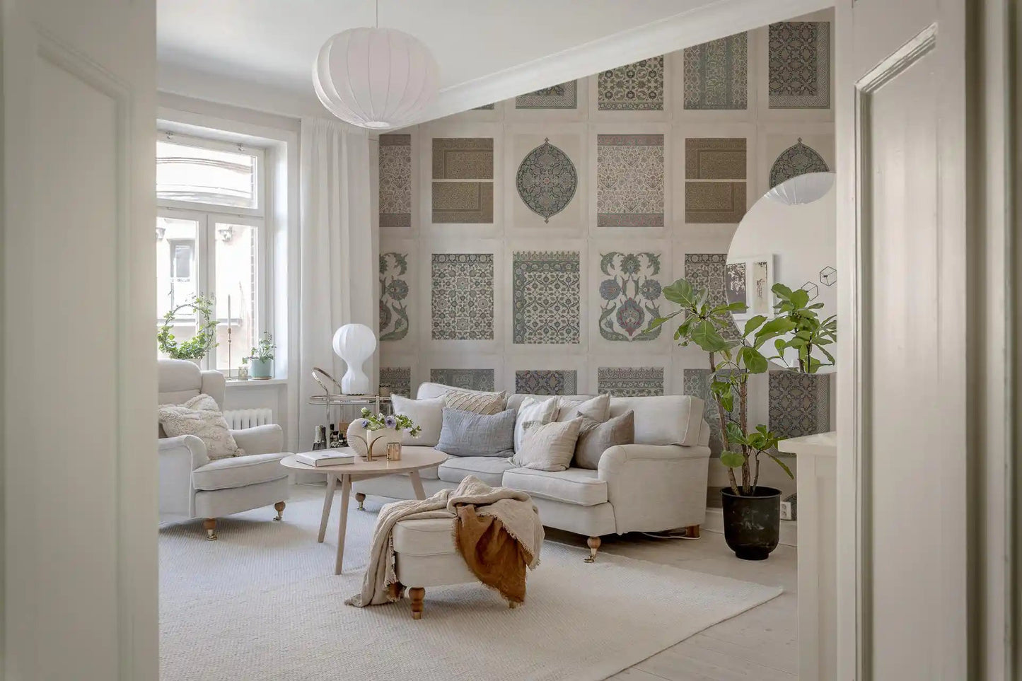 Heritage Pattern Gallery Wall Mural