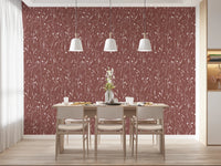 Homeland Floral Terracotta Wallpaper⁠