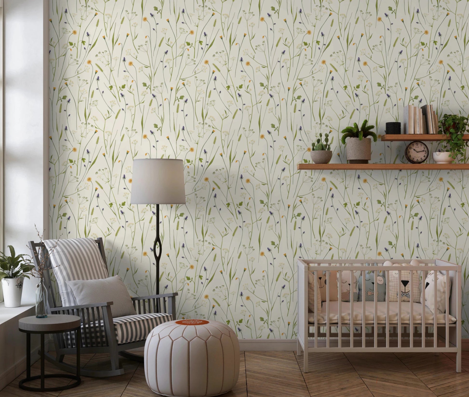Homeland Floral Wallpaper⁠