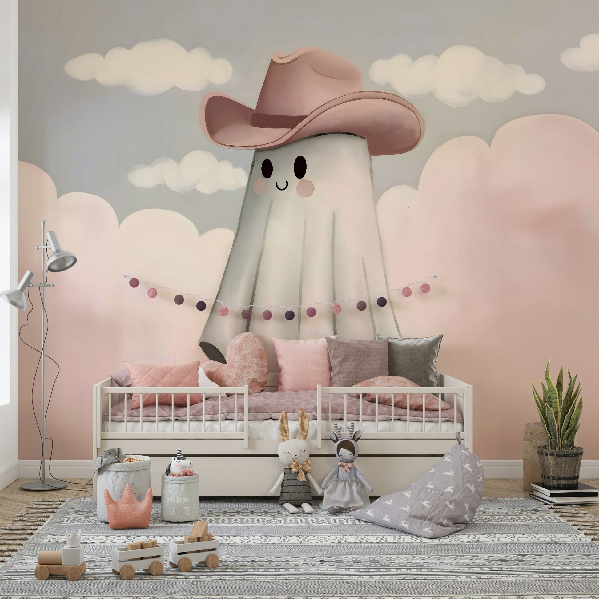 The image is suitable for a children's room or a playroom.

