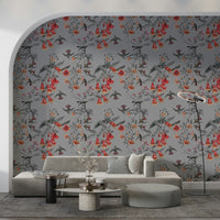 High resolution bird photography for a hallway wallpaper.