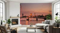 Iconic London at Dusk Wall Mural