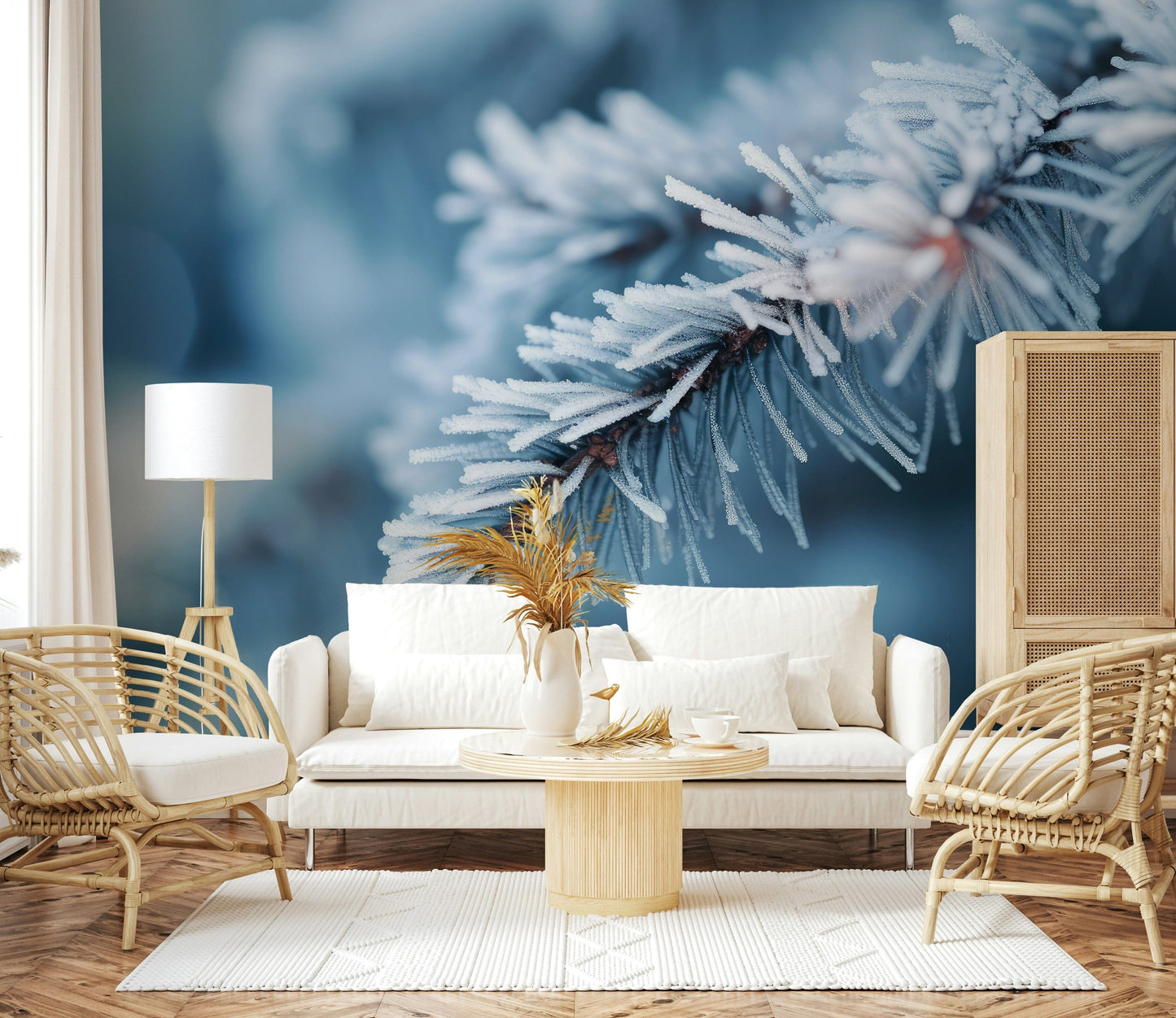 Icy Branch Serenity Wall Mural -2559591