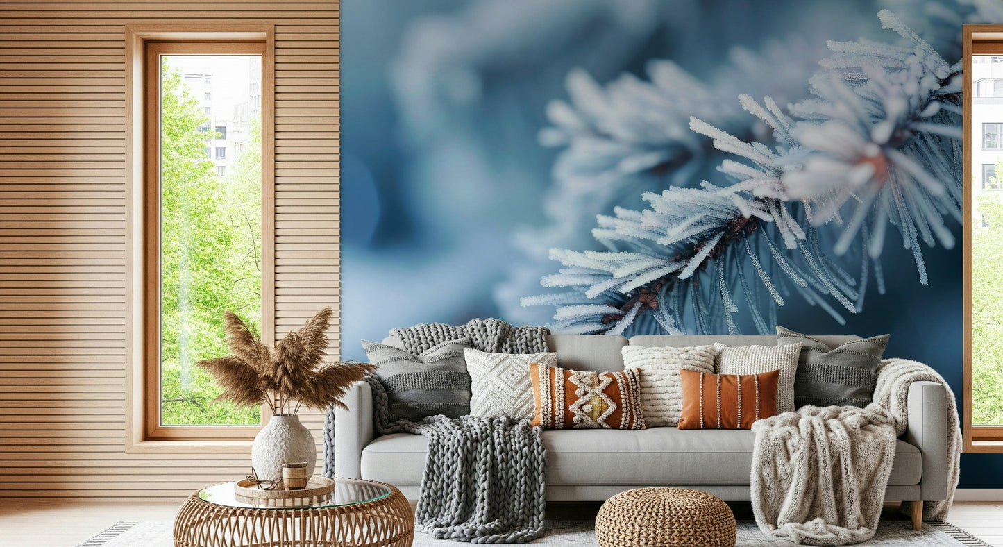 Icy Branch Serenity Wall Mural -2559591