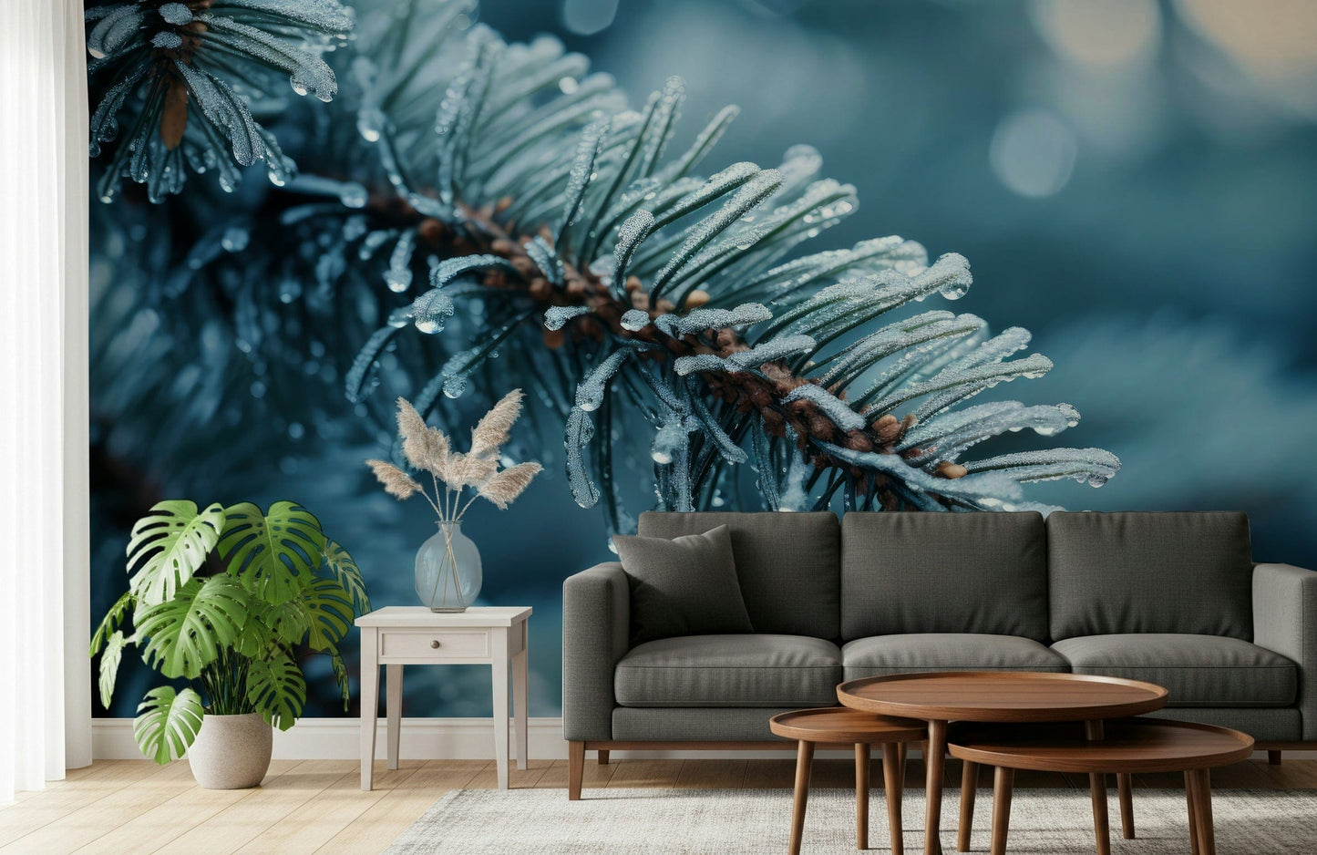 Frozen Needles Wall Mural -2559589