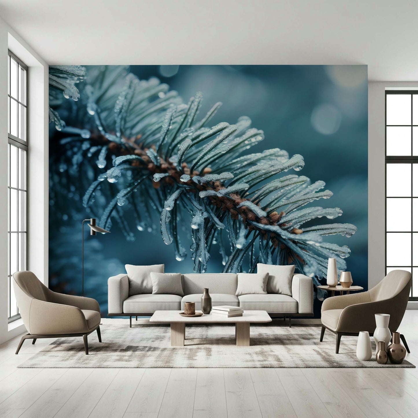 Frozen Needles Wall Mural -2559589
