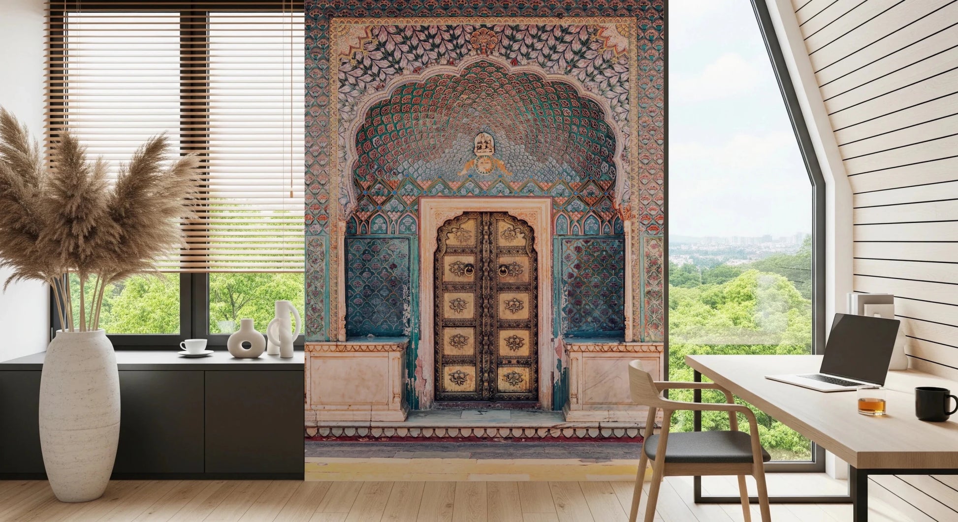 Indian Palace Door Wall Mural