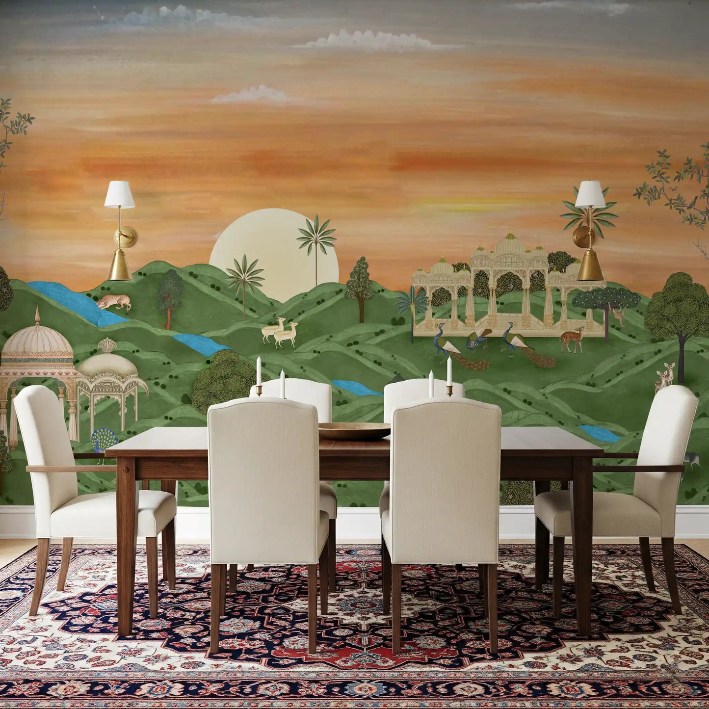 Indian Palace Horizon Wall Mural