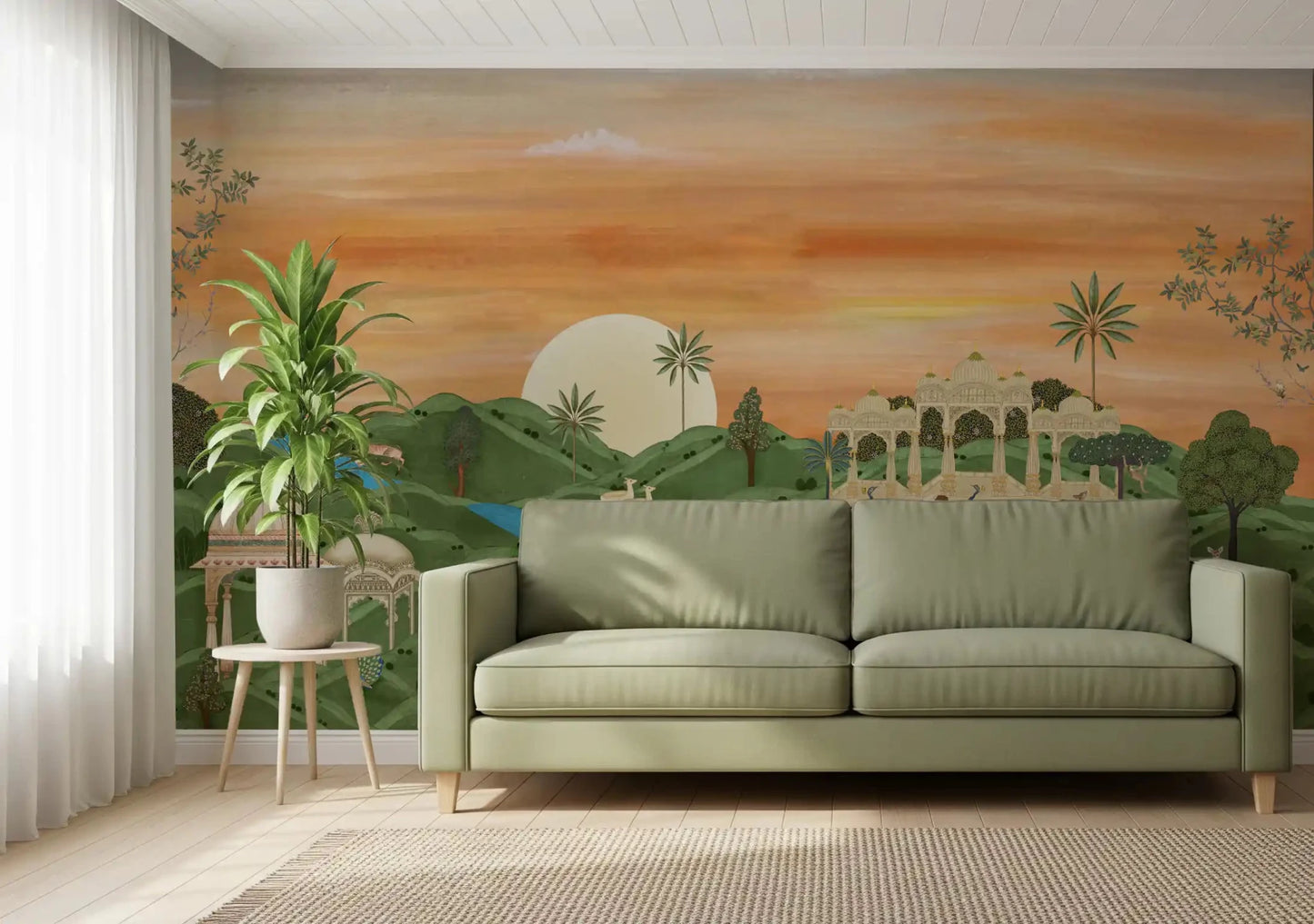 Indian Palace Horizon Wall Mural