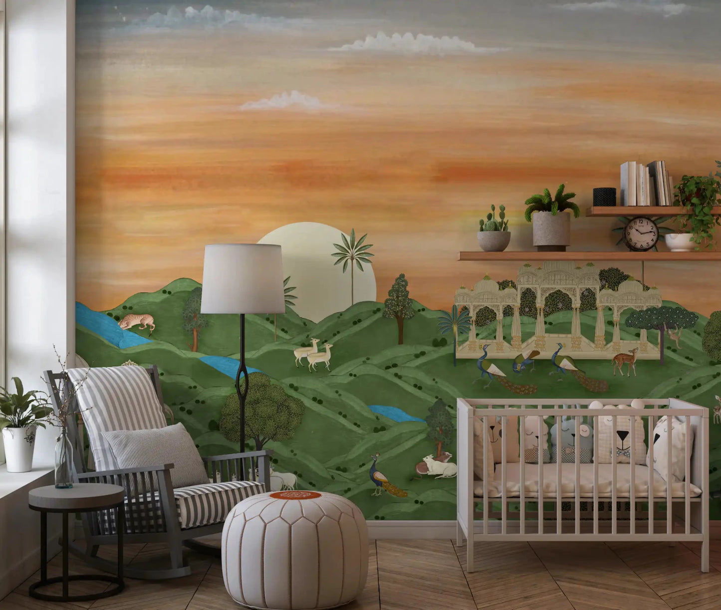 Indian Palace Horizon Wall Mural