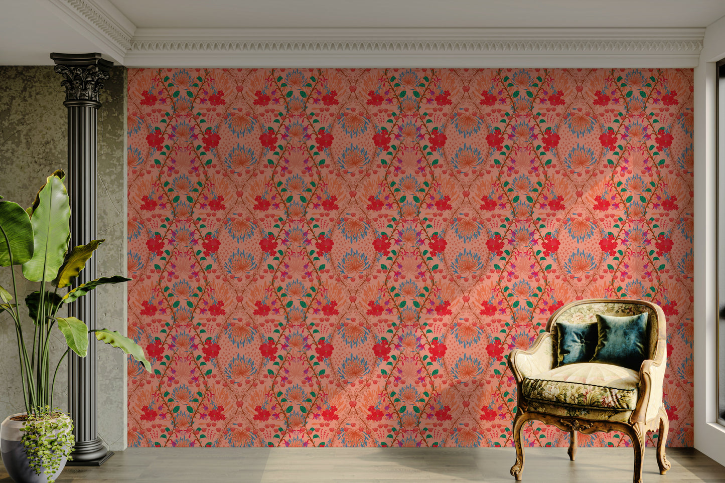 Indisk sommer tapet⁠