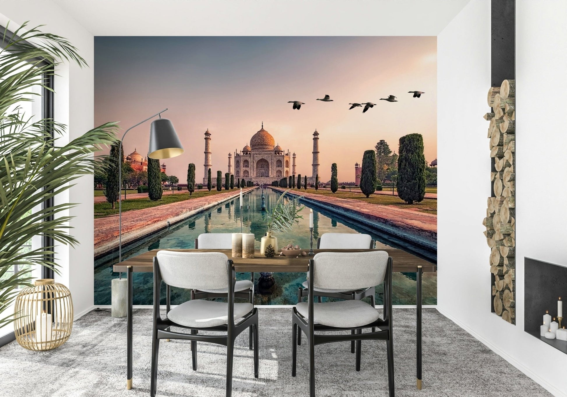 India's Taj Mahal: A Timeless Wonder Wall Mural