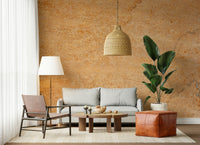 Aged oxidized metal with layered textures, modern decorative wall mural