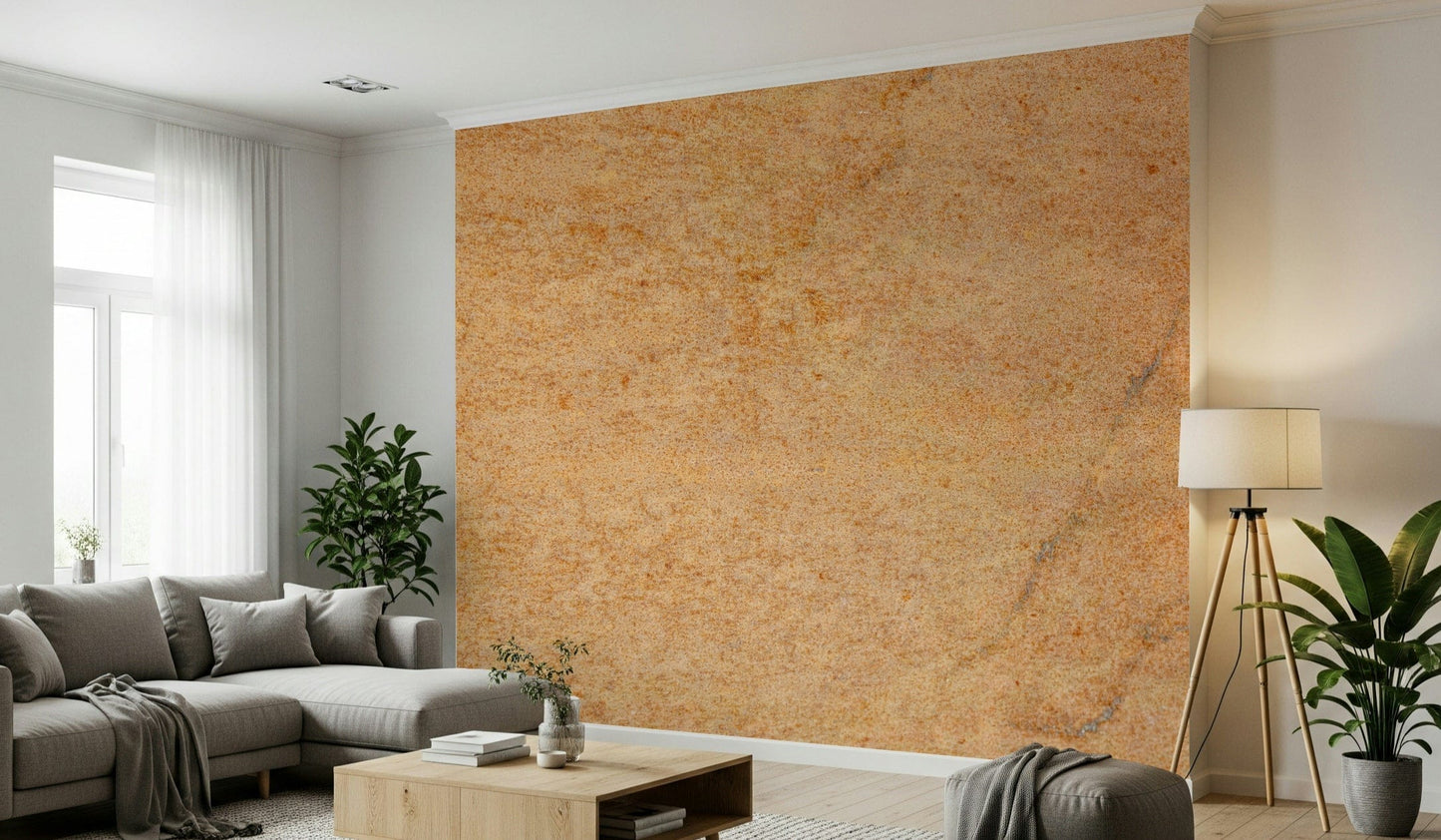 Vintage patina metal effect in abstract composition, Oxidized Texture mural