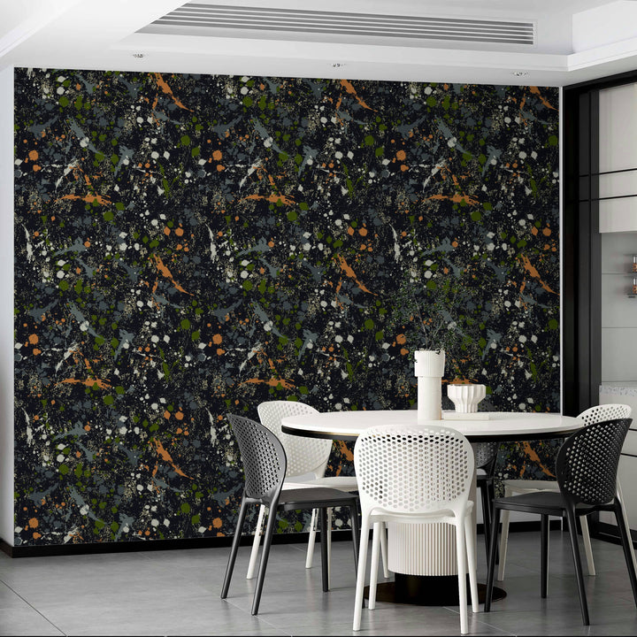 Ink Splatter modern wallpaper for walls

