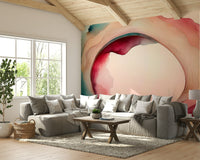 Dreamlike cave mural creating a calming atmosphere in your room.

