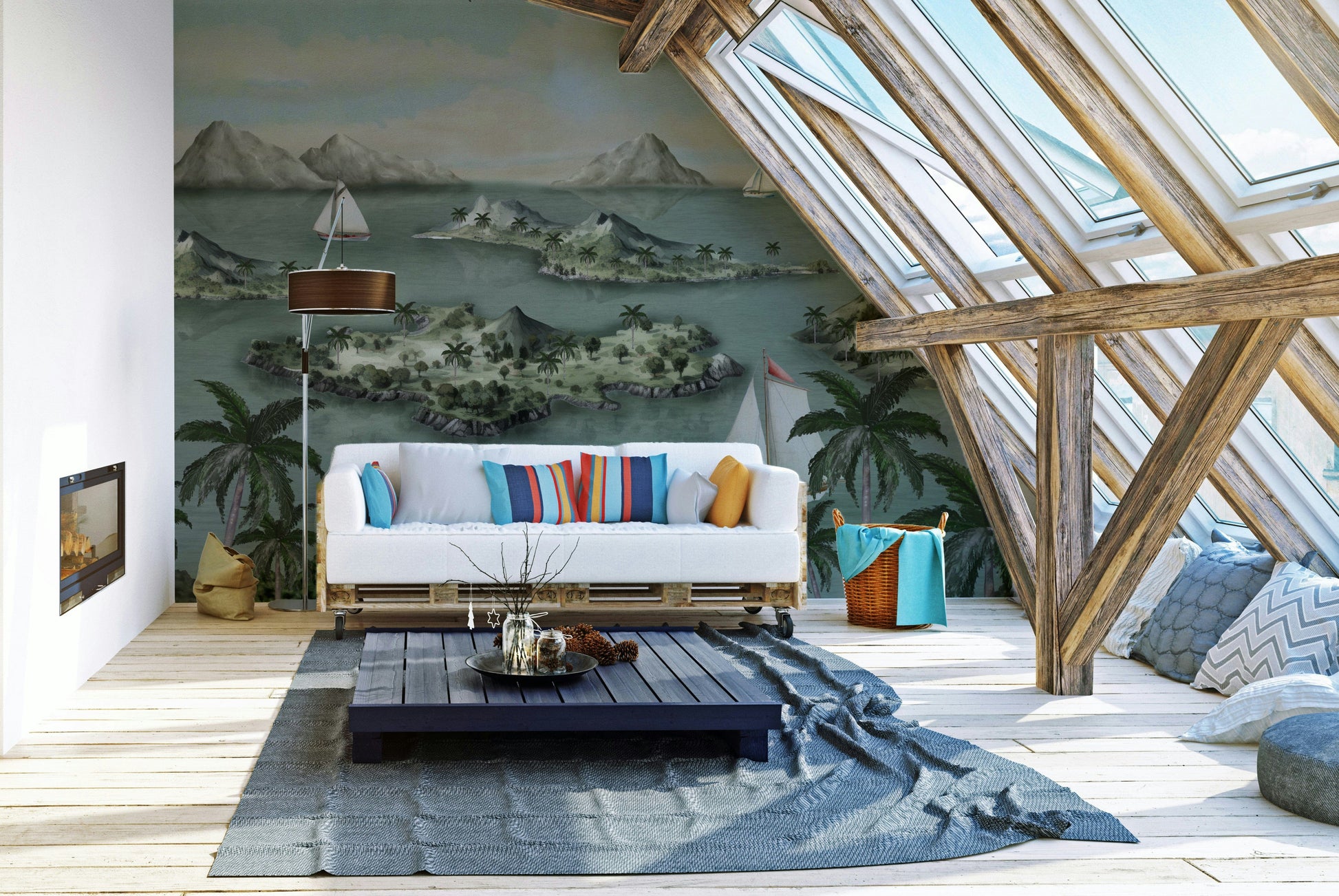 The image has a calm, tranquil mood.

