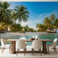 Island Serenity Wall Mural