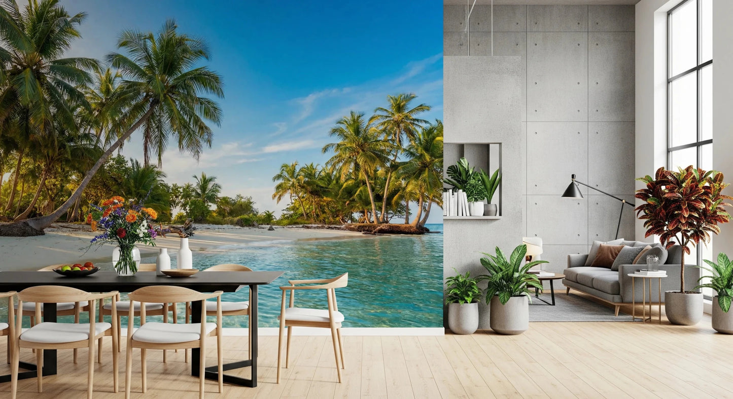 Island Serenity Wall Mural