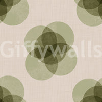 An artistic nature inspired mural for home decor.

