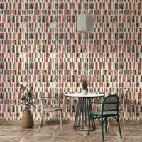 Minimal stripe wallpaper with Nordic Japanese style

