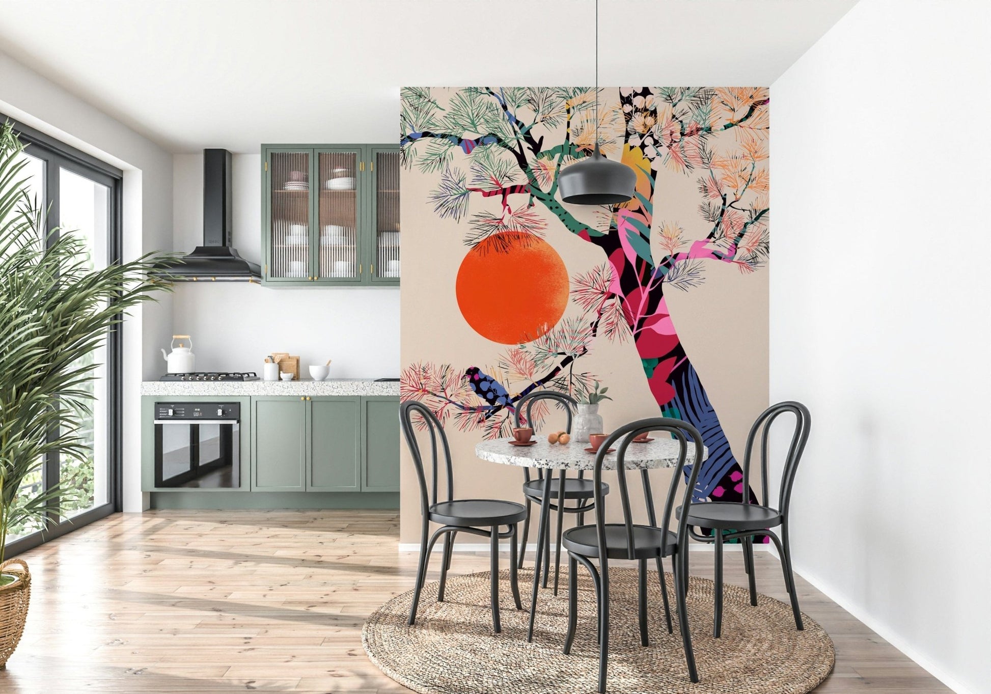 Japanese Summer Wall Mural