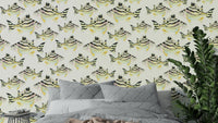 Jarbua fish wallpaper with soft aquatic tones

