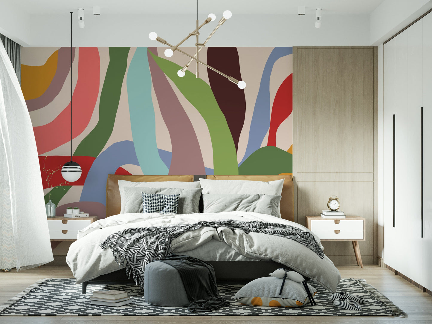 Waves of Joy Wall Mural
