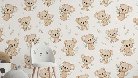 Papel de parede Abraços de coala
