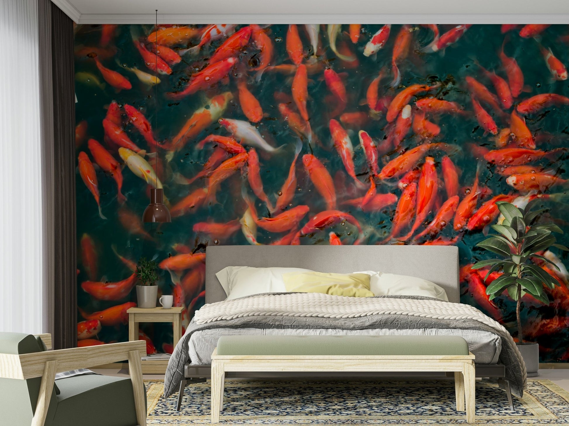 Flowing and serene composition.

